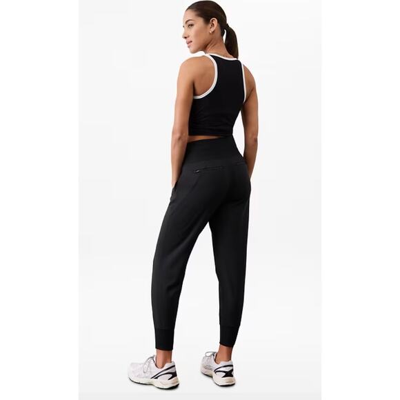 Athleta Venice High Rise Jogger - Black - Size Small - Style # 597888 - NWOT - Picture 4 of 10